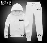 boss survetement slim fit cool blanc